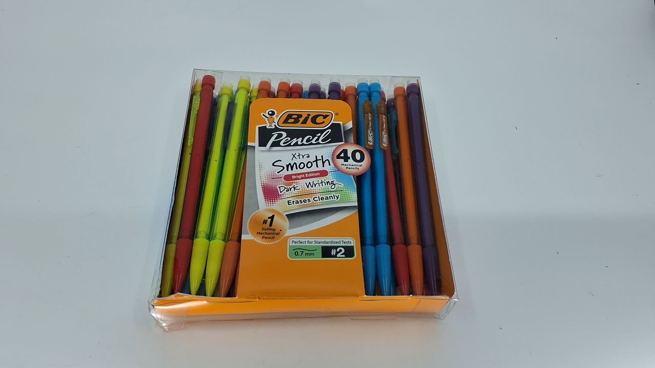 BIC Mechanical Pencils 0.7mm Medium Point, 40-Count Refillable Pack