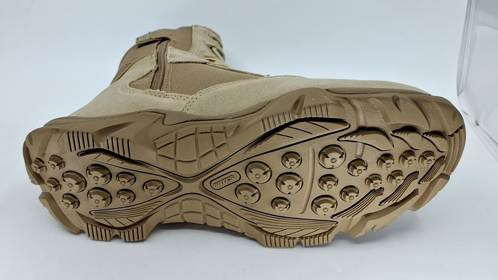 Bates Men's Rush Tall Side Zip Combat Boot, Black, 10