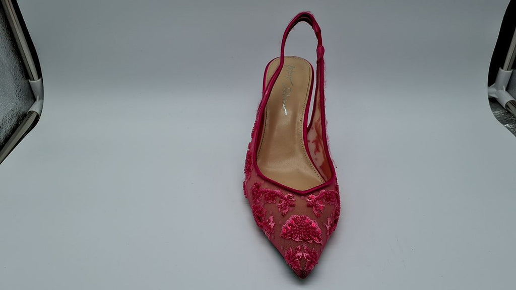 Betsey Johnson Women's Nikki Pump, Fuchsia, 8
