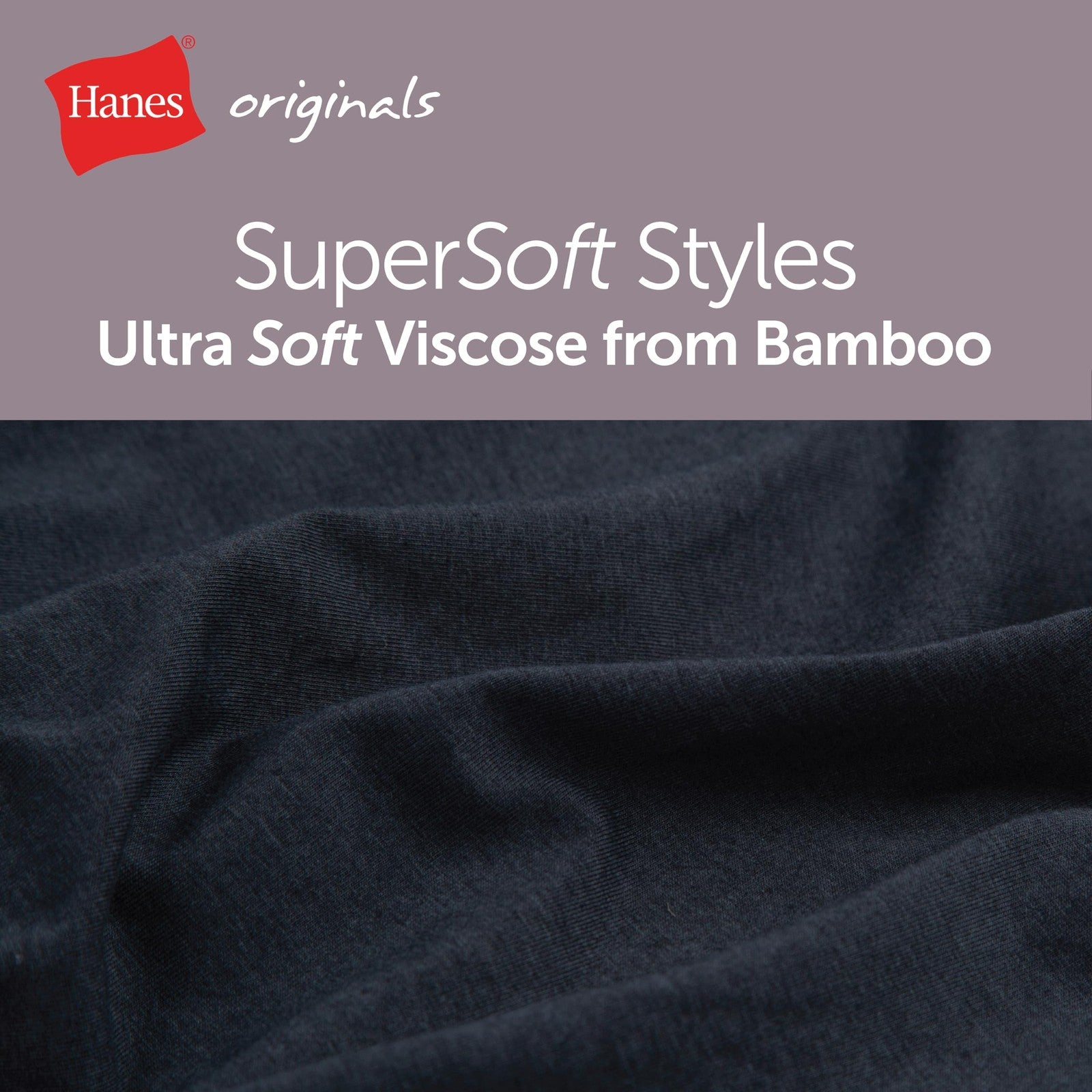 Hanes Originals Women's Lounge Shorts 2-Pack, Large, Black/Stargazer Grey