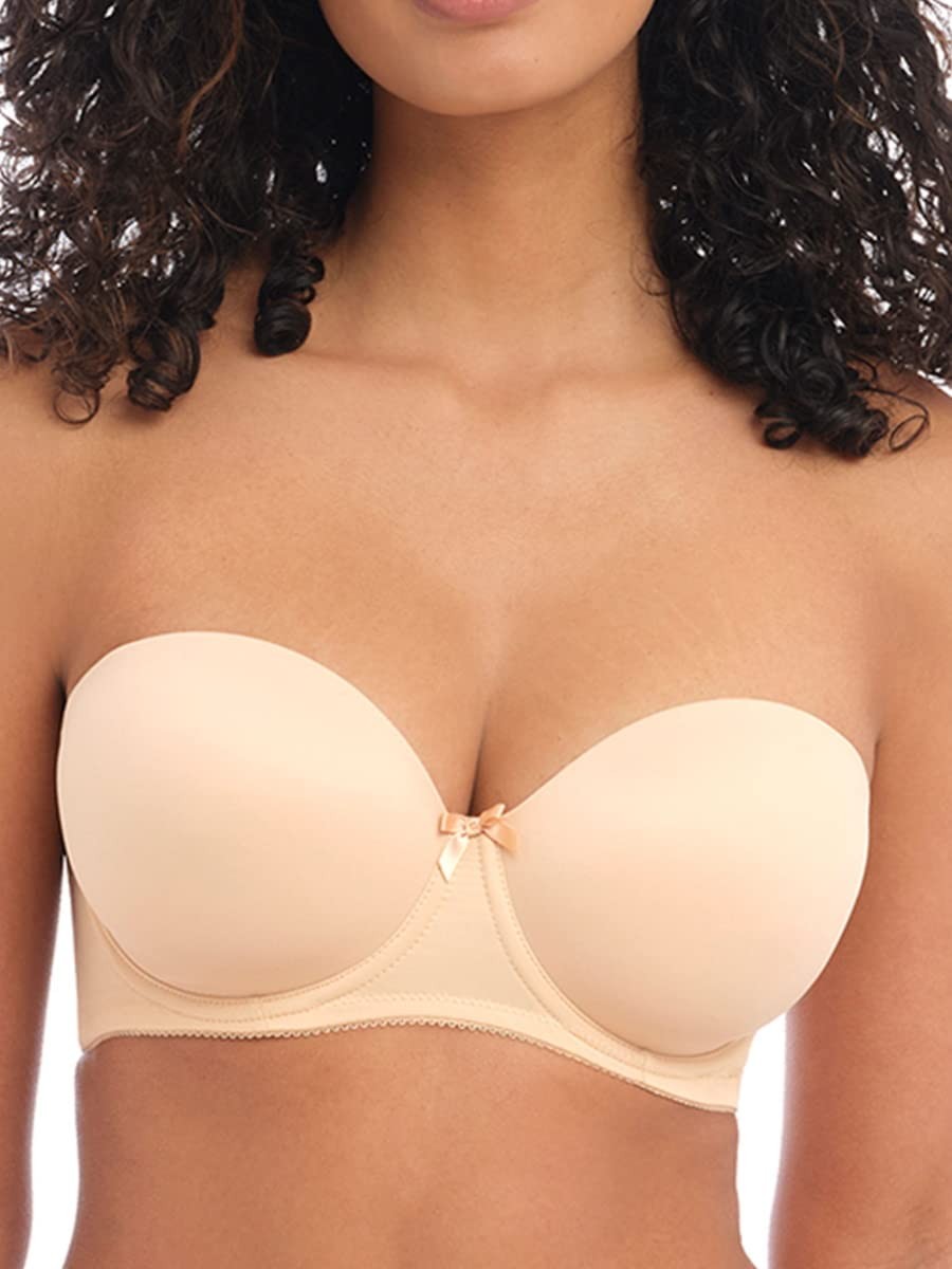 Freya Women's Deco UW Moulded Strapless Bra, Nude, 34D