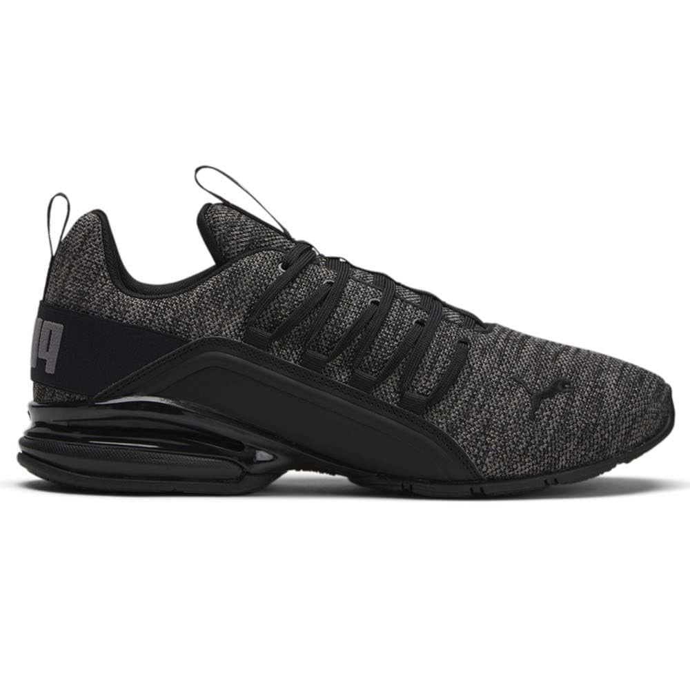 PUMA Mens Axelion Cross Trainer, Multi PUMA Mens Black-Castlerock, 7