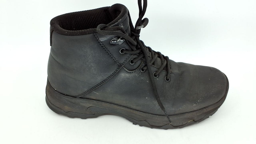 Columbia Mens Newton Ridge Plus II Waterproof Hiking Boot, Black/Black, 9.5