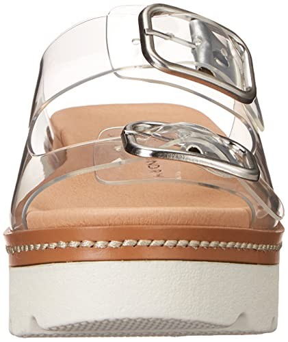 Chinese Laundry Women's SURFS UP Sandal, Clear, 8.5 US M