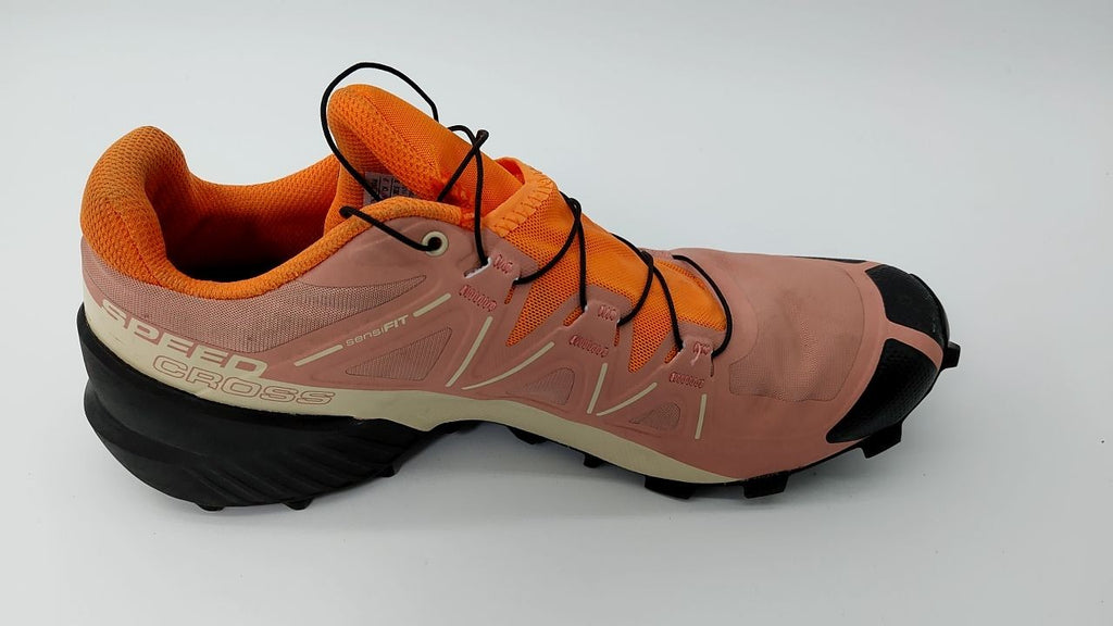Salomon Women's Speedcross Trail Running Shoes - Cameo Brown/Black, 11