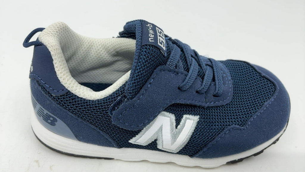 New Balance Kid's 515 V1 New-b Hook and Loop Sneaker, Nb Navy/White, 7 Toddler