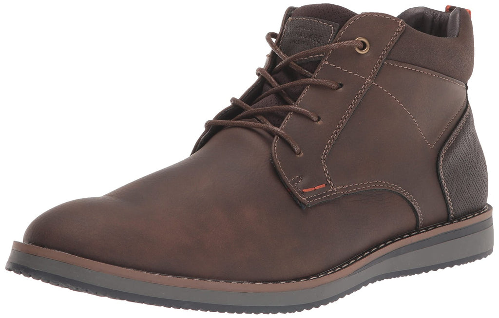 Nunn Bush Plain Toe Chukka Boot, Men's 12W, Brown Multi, Cushioned