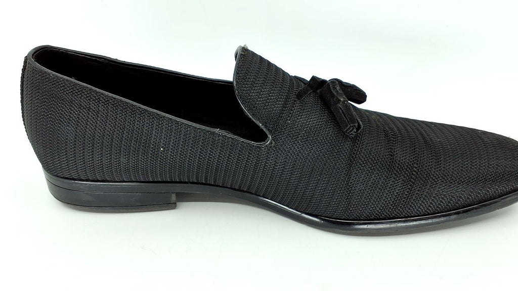 Stacy Adams Men's Tazewell Tassel Slip-On Loafer, Black, 10 M US