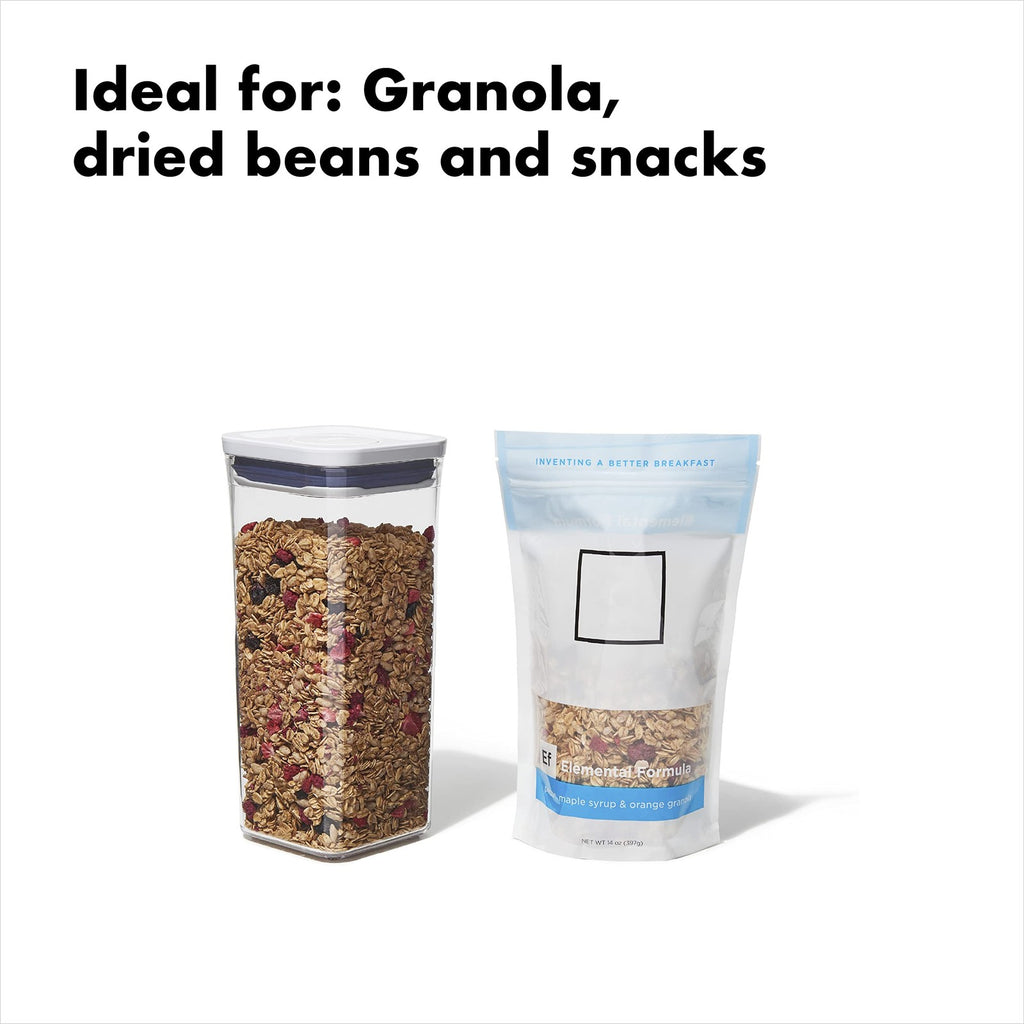 OXO POP Container 1.7 Qt - Airtight Food Storage for Kitchen Organization