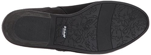 Dr. Scholl's Shoes Women's Brief Ankle Boot, Black Microfiber Suede, 10 W US