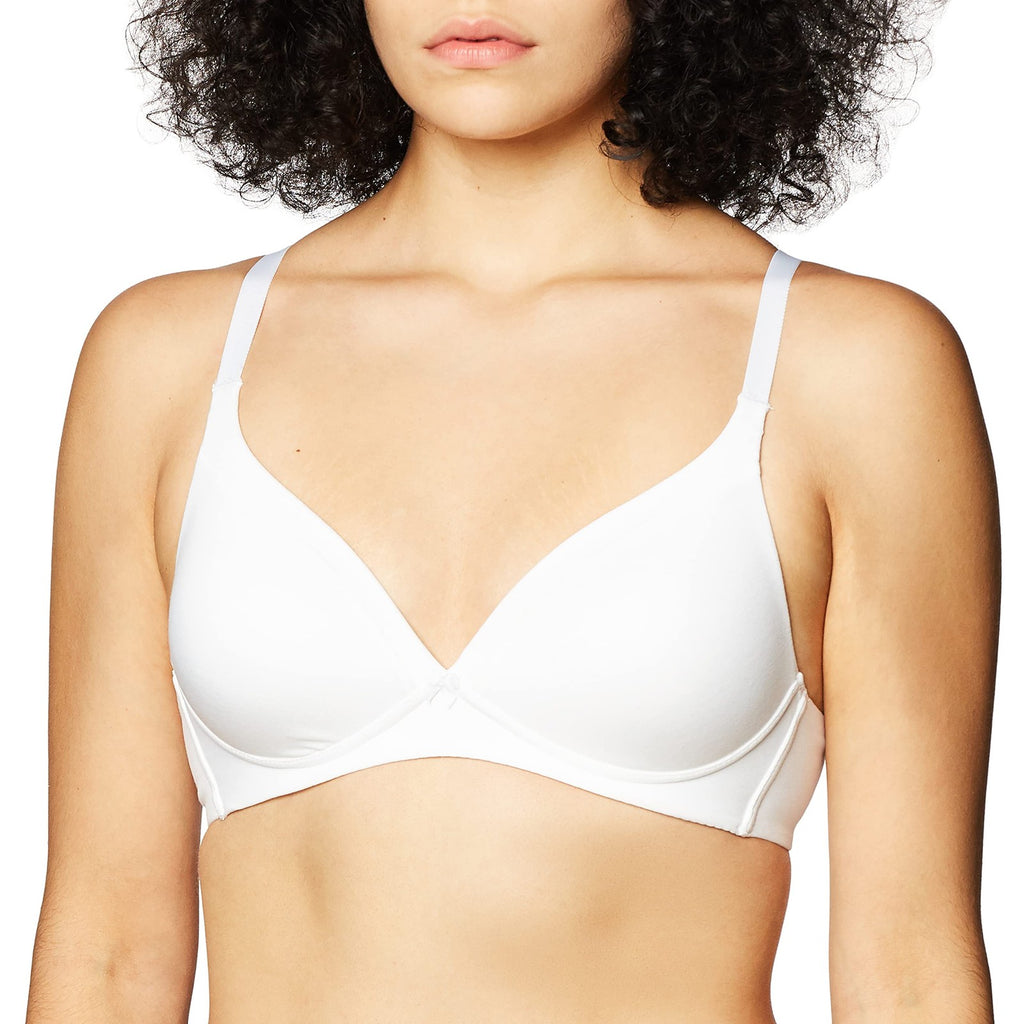 Warner's 34B Invisible Bliss Wireless Lift Bra, White