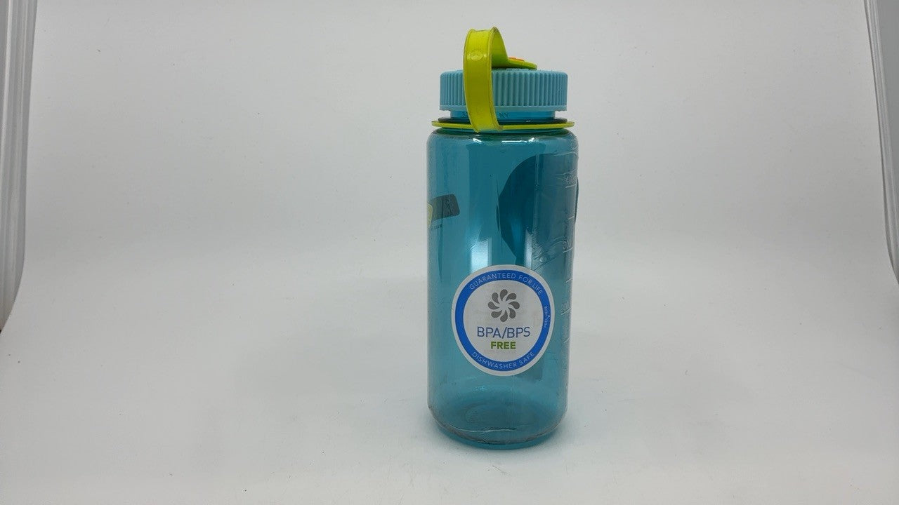 Nalgene Sustain 16 Oz Wide Mouth Water Bottle Cerulean BPA-Free