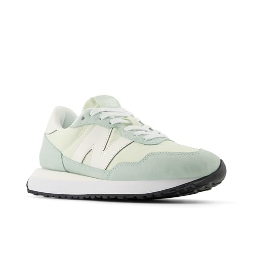New Balance Women's 237 V1 Sneaker, Mineral/Sea Salt, 8.5 B