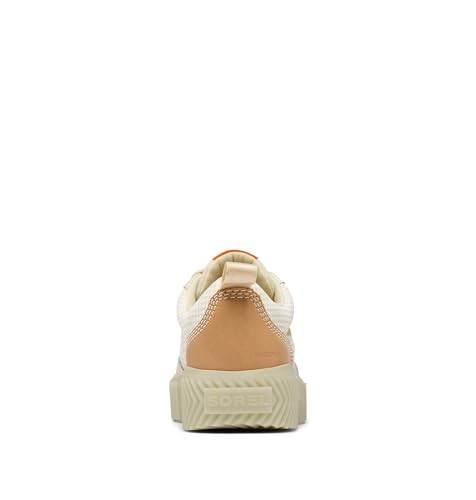 Sorel Women's ONA Ave Low Sneaker Waterproof, Bleached Ceramic/Light Aloe, 7