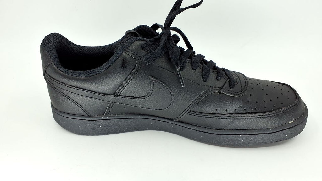 Nike Men's Court Vision Low Next Nature Shoes, Black/Black-Black, 11.5