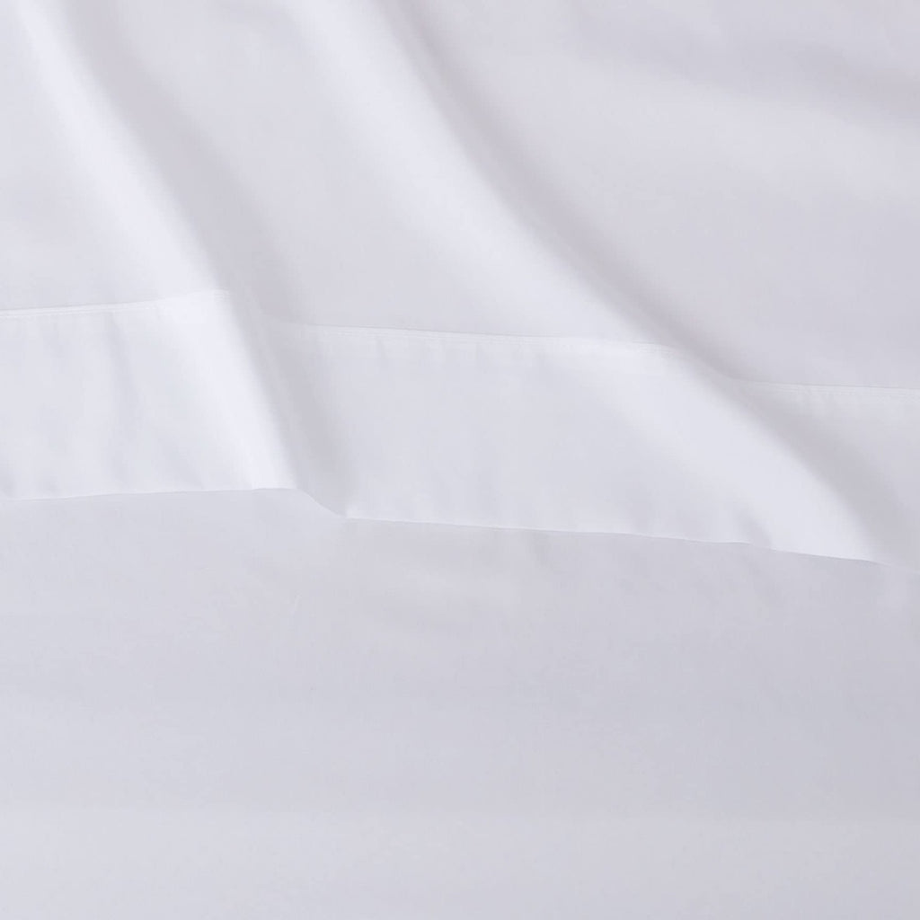 King Microfiber Bed Sheet Set 4PC 14-Inch Deep Pockets Bright White