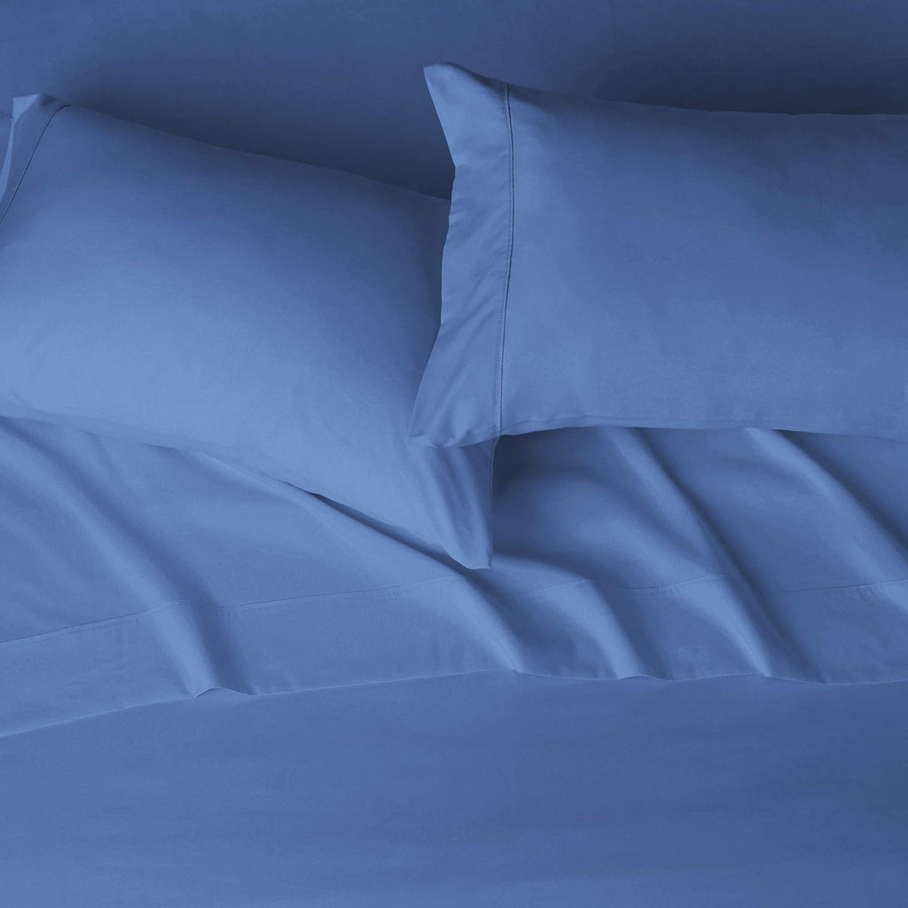 Super Soft Microfiber Sheet Set, Queen, 4-Piece, Dutch Blue, Easy Care