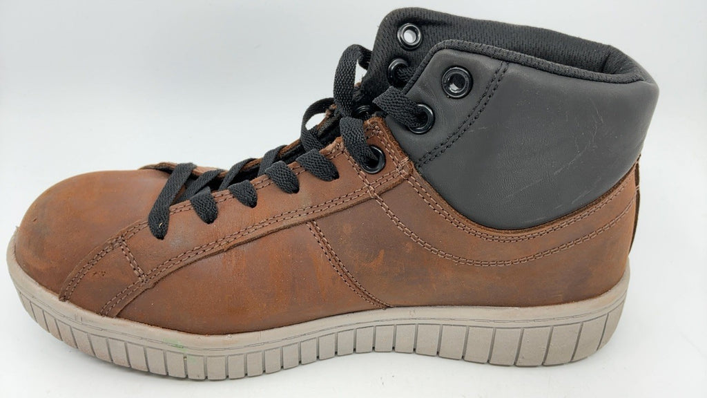 Airwalk Deuce 10W Safety Sneakers, Brown/Tan, Electrical Hazard Resistant