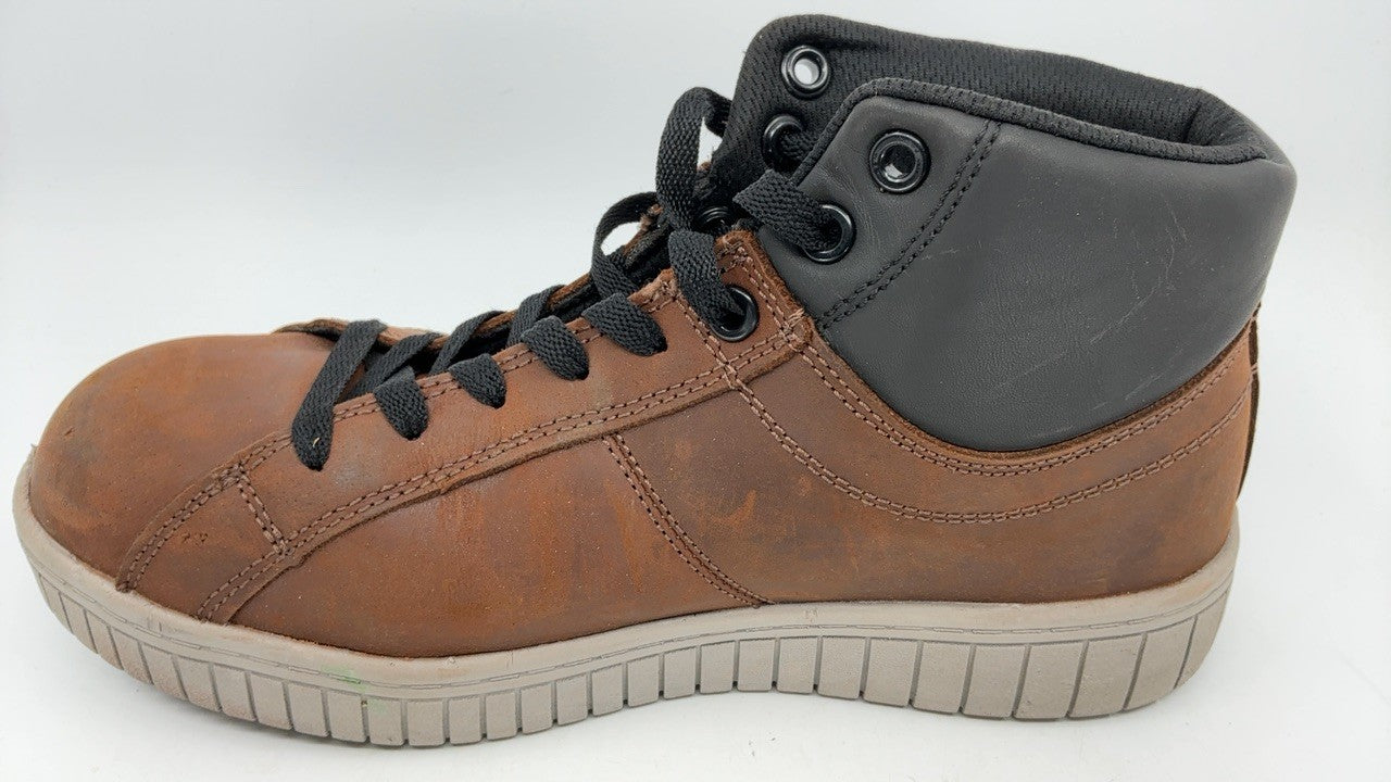 Airwalk Deuce 10W Safety Sneakers, Brown/Tan, Electrical Hazard Resistant
