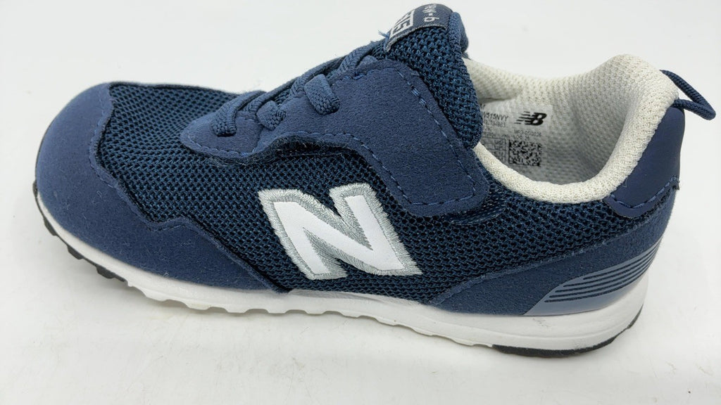New Balance Kid's 515 V1 New-b Hook and Loop Sneaker, Nb Navy/White, 7 Toddler