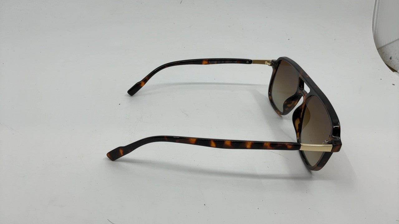 SOJOS SJ2202 Retro Aviator Sunglasses Tortoise Frame UV400 Protection