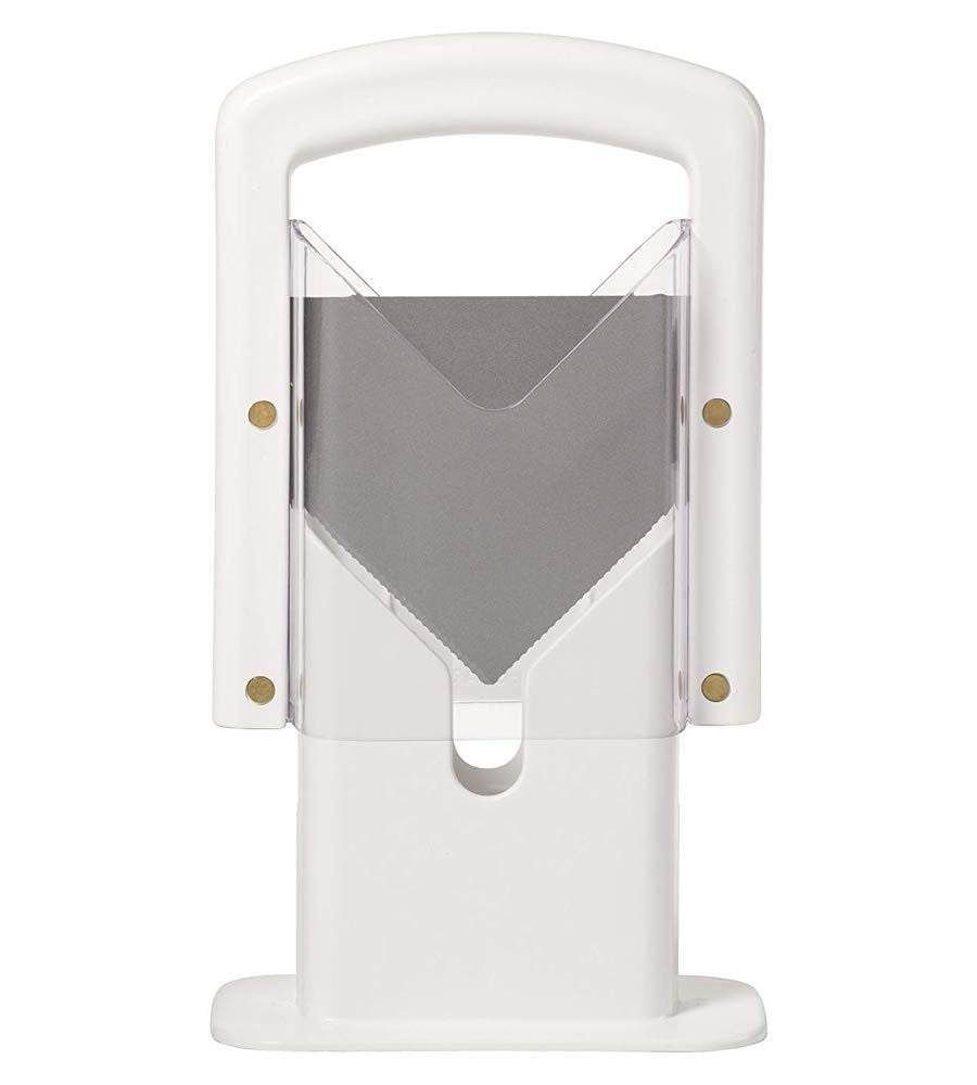 Hoan Bagel Guillotine Slicer 9.25-Inch Stainless Steel White Cutter