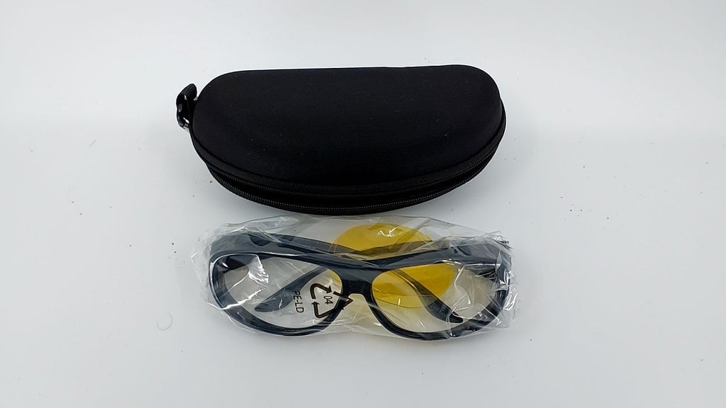 Night Driving Glasses Polarized Yellow Tint Fit Over Sunglasses