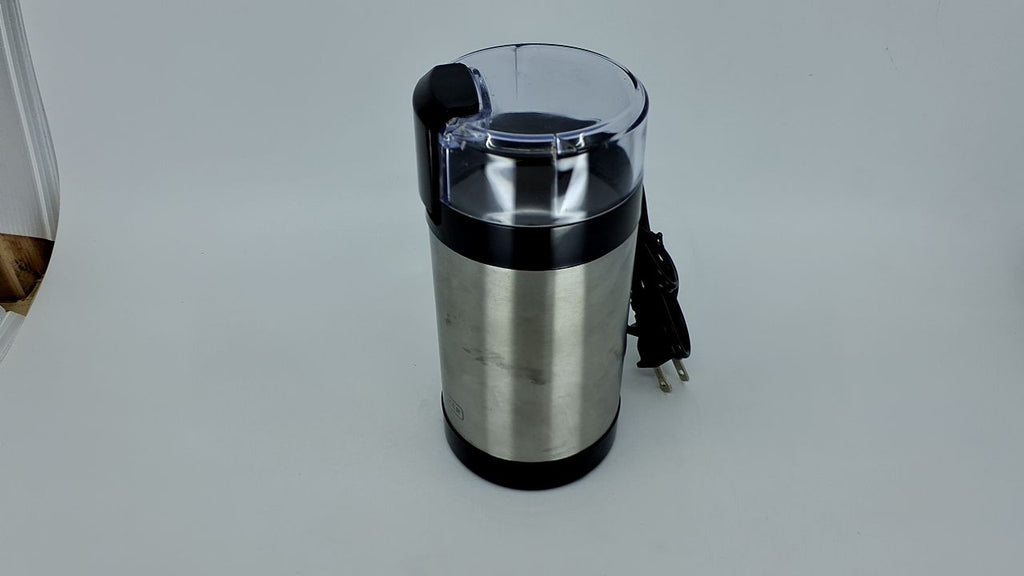 2/3 Cup Coffee Grinder, BLACK+DECKER, One Touch Control, Stainless Steel