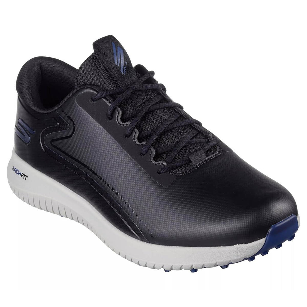 Skechers Max 2 Arch Fit Golf Shoe 10W Black/Gray Waterproof Spikeless