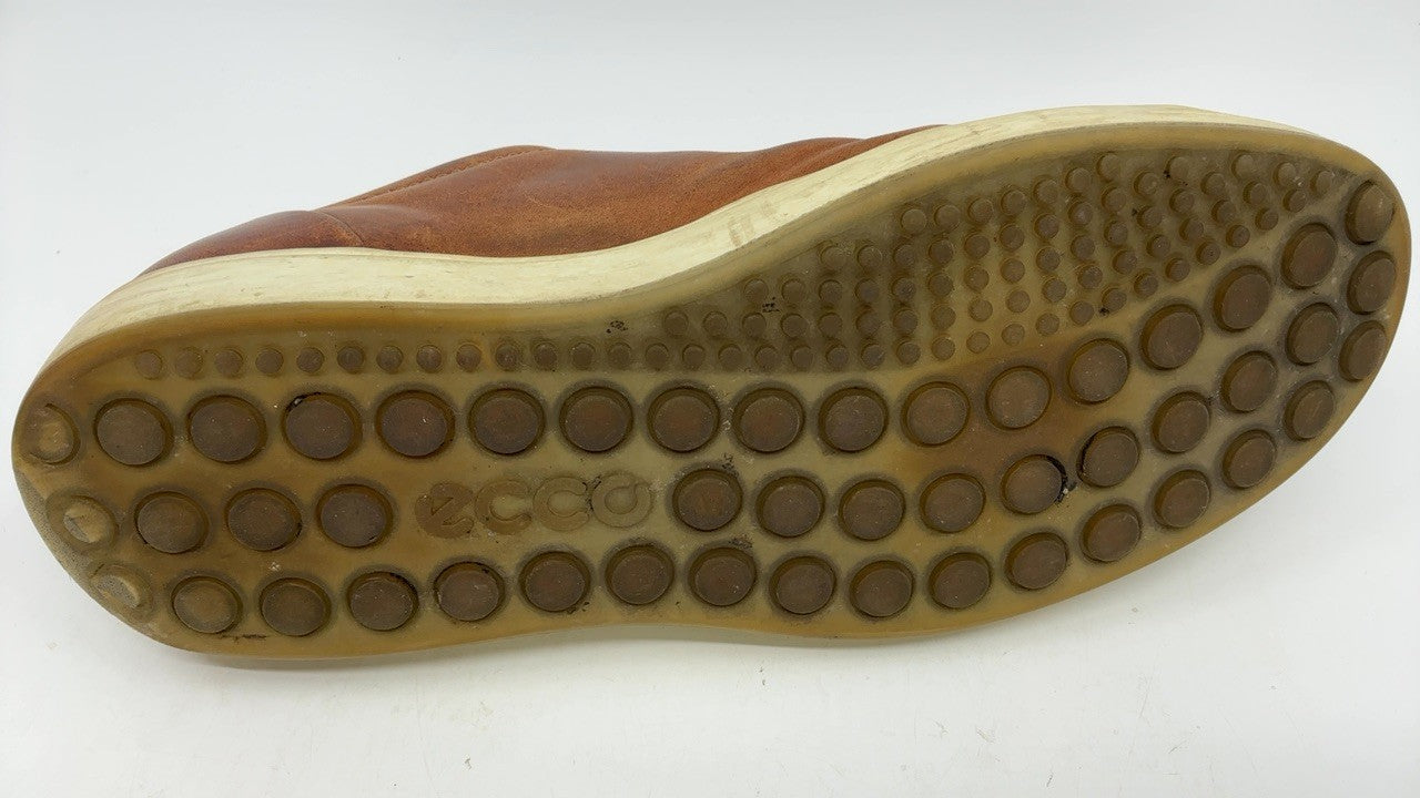 ECCO Men's Soft 7 Sneaker, Cognac, 8-8.5