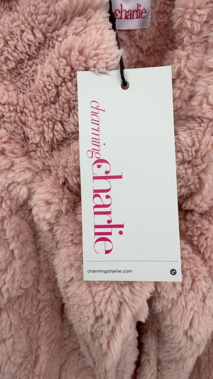 Cozy Faux Shearling Double-Breasted Outerwear