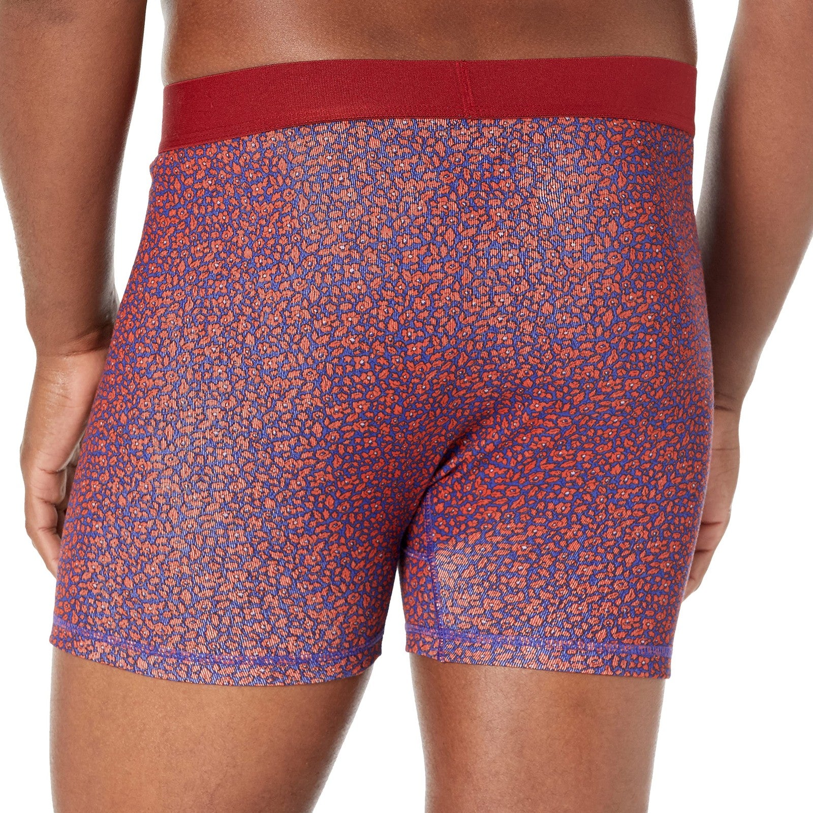 Men's Boxer Briefs 5-Pack, Cotton, Tag-Free, Medium, Mixed Prints