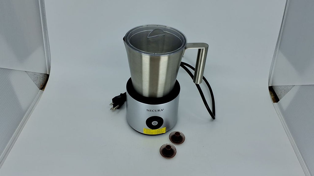 *For Parts* Automatic Milk Frother, 17oz Stainless Steel, Hot/Cold Foam Maker