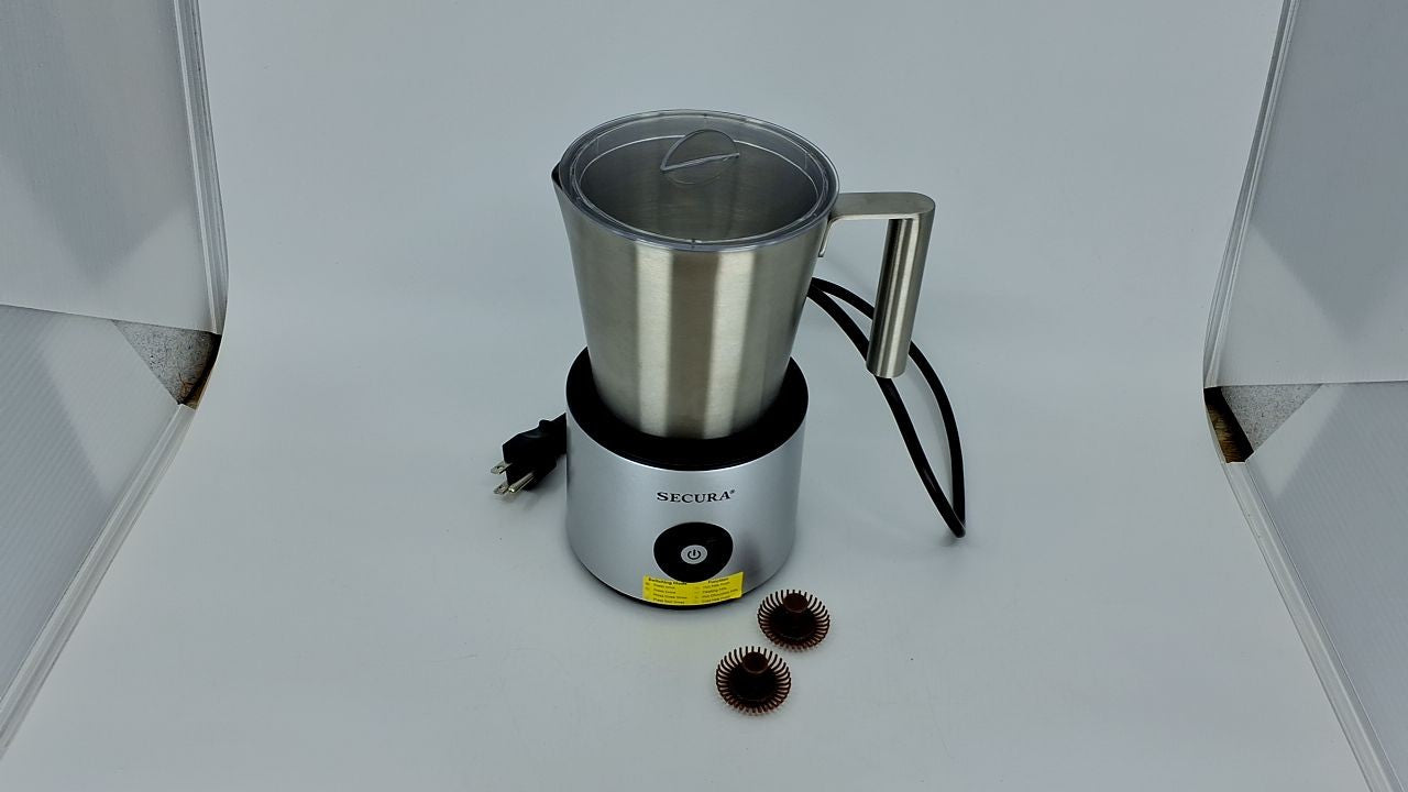 *For Parts* Automatic Milk Frother, 17oz Stainless Steel, Hot/Cold Foam Maker