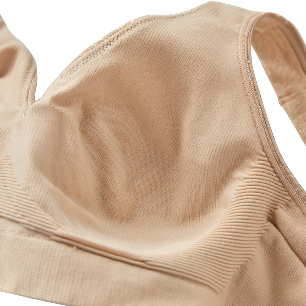 Bali Women's Sure Size Wire Free Bra, Nude, Large