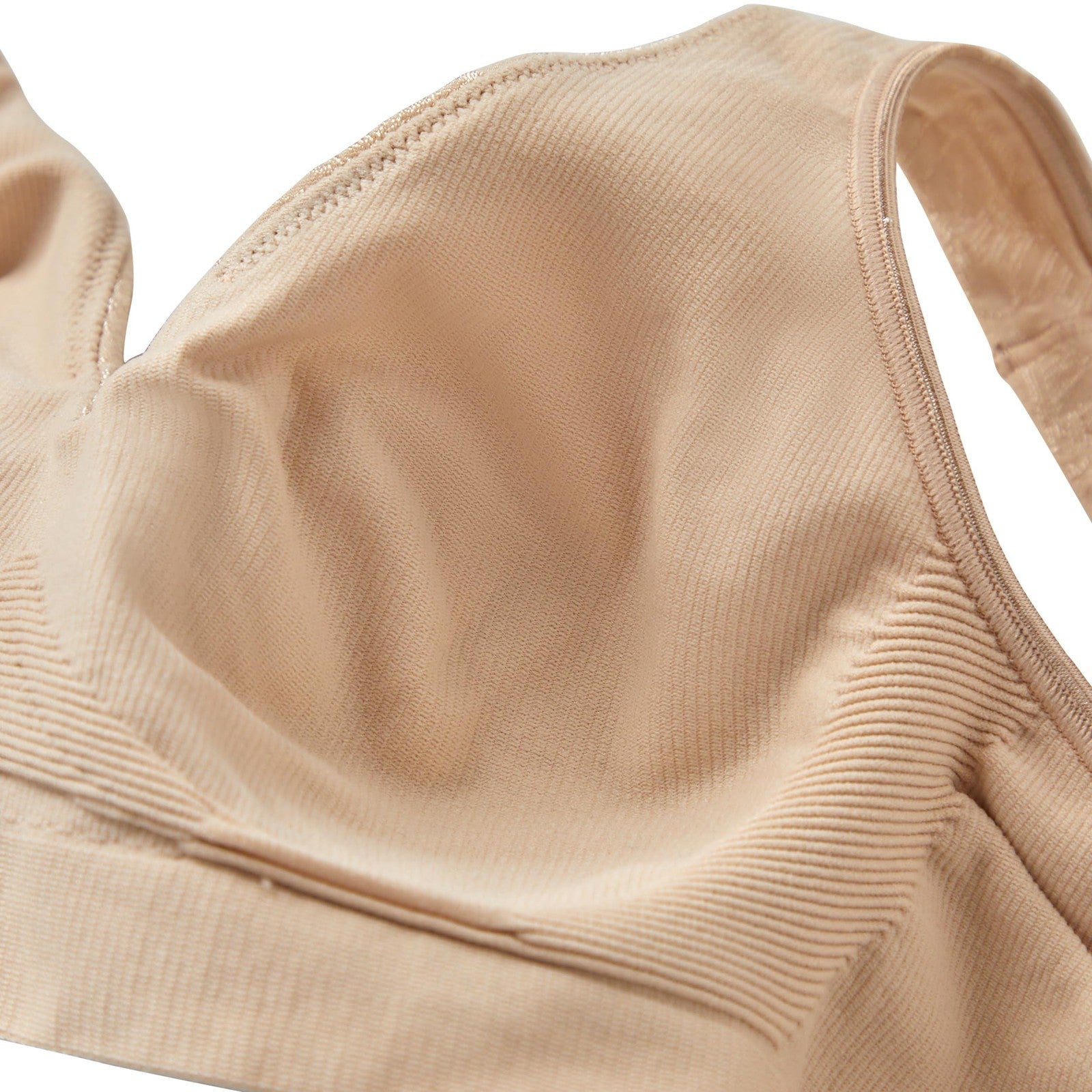 Bali Women's Sure Size Wire Free Bra, Nude, Large