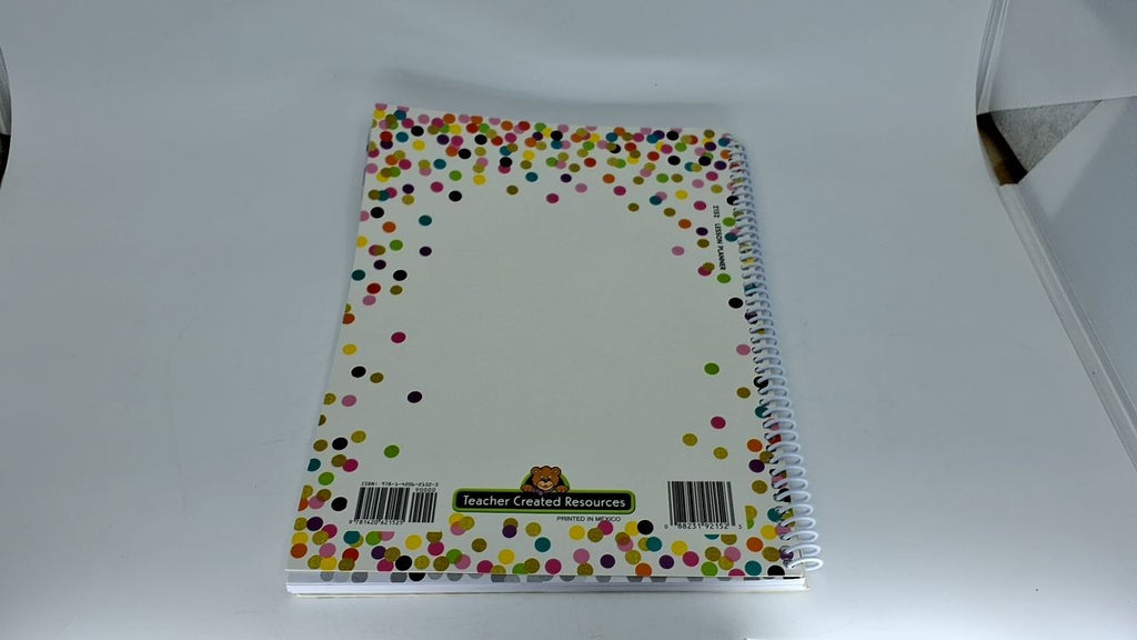 Spiral-Bound Lesson Planner 2152, 112 Pages, Multi w/Stickers
