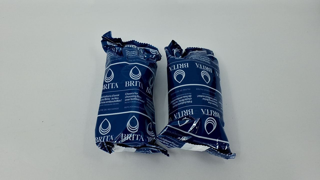 Brita Elite Water Filter Replacements, 2 Count, Blue, NSF Certified
