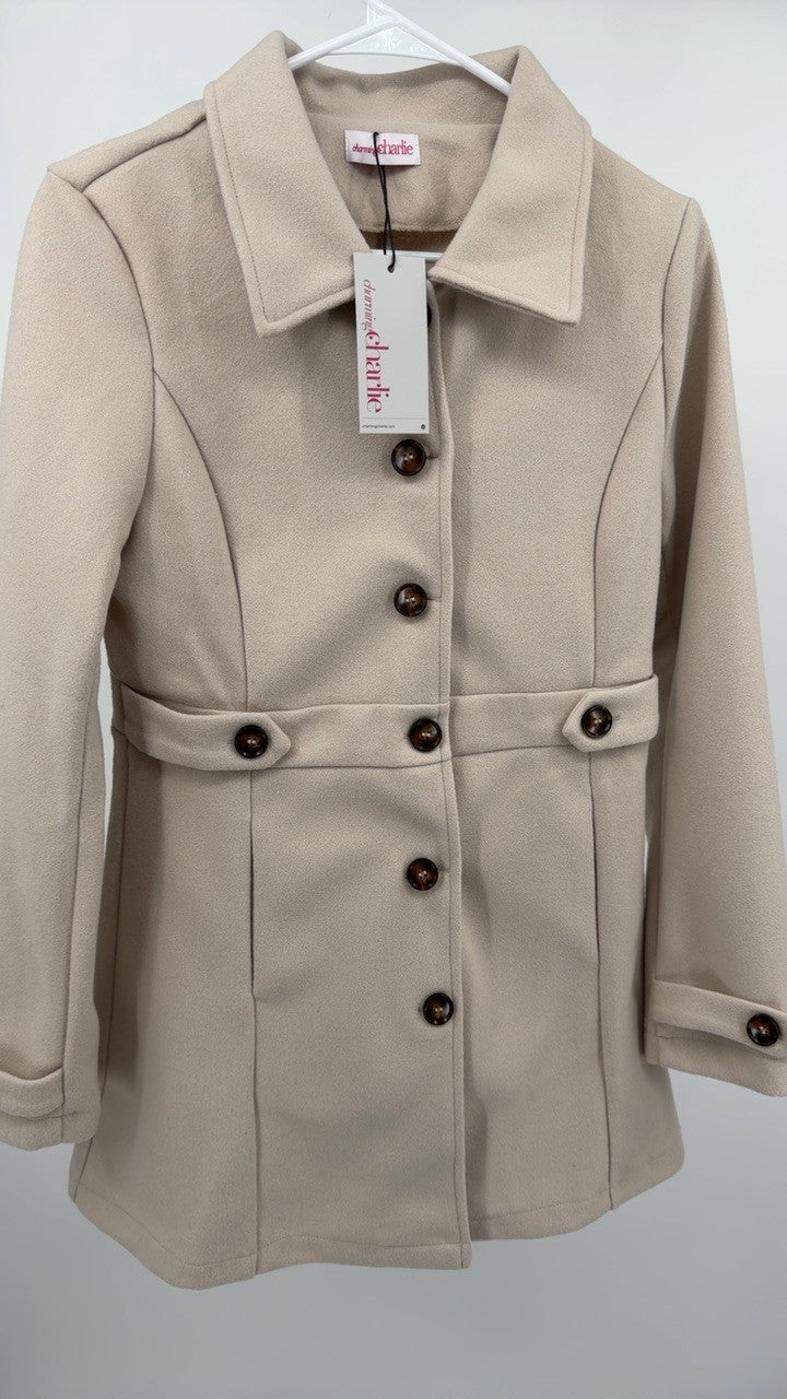 Button Up Long Sleeve Outerwear