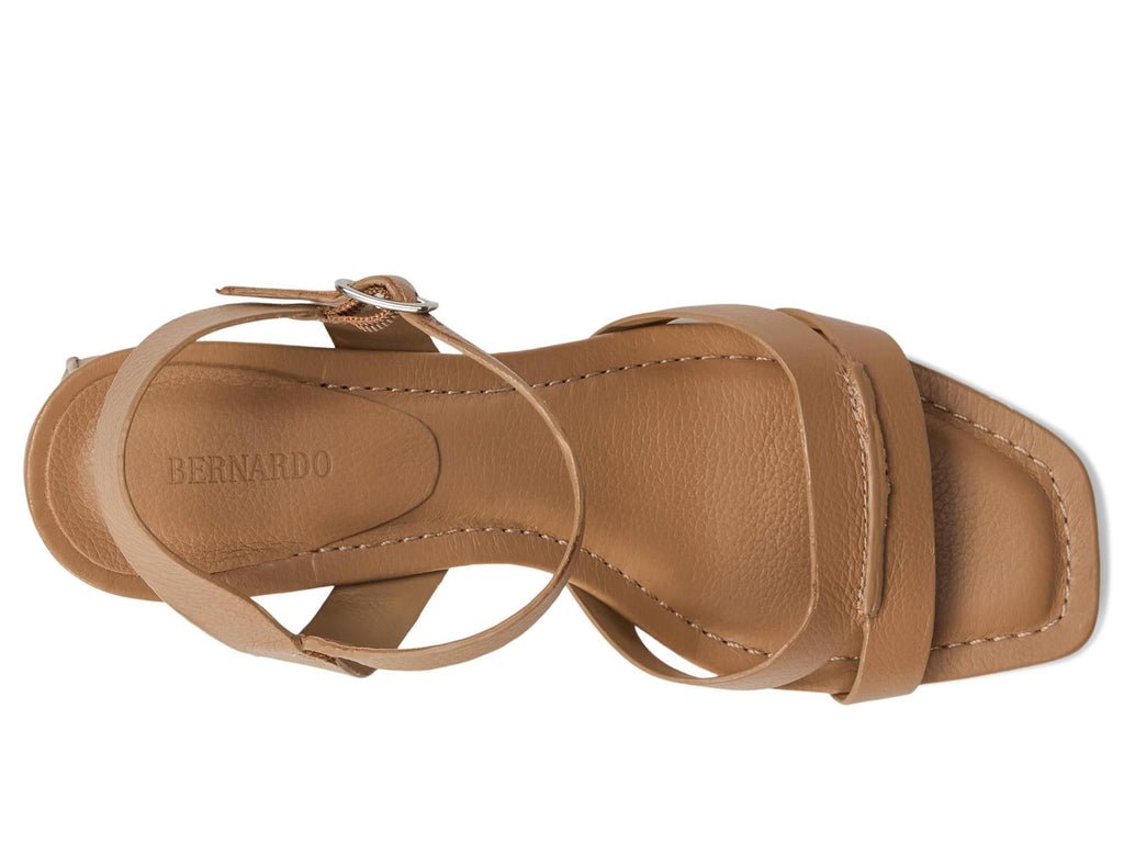 Bernardo Women's Tarra Heeled Sandal, Sand, 8