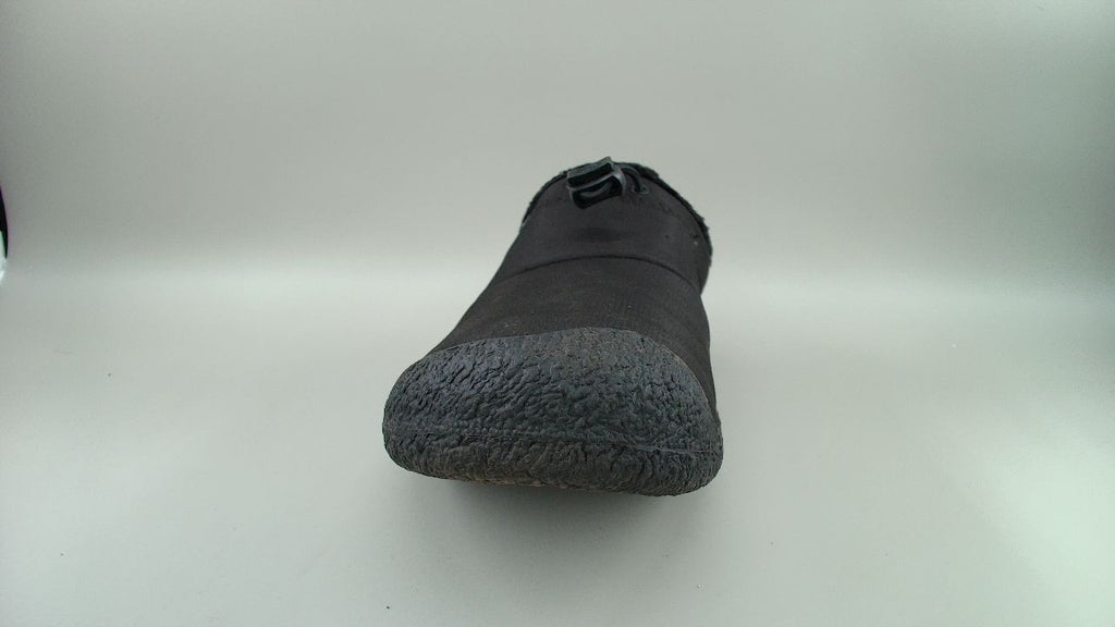 KEEN Women's Howser 3 Slide Comfy Durable Slippers, Black Smooth Nylon, 10.5