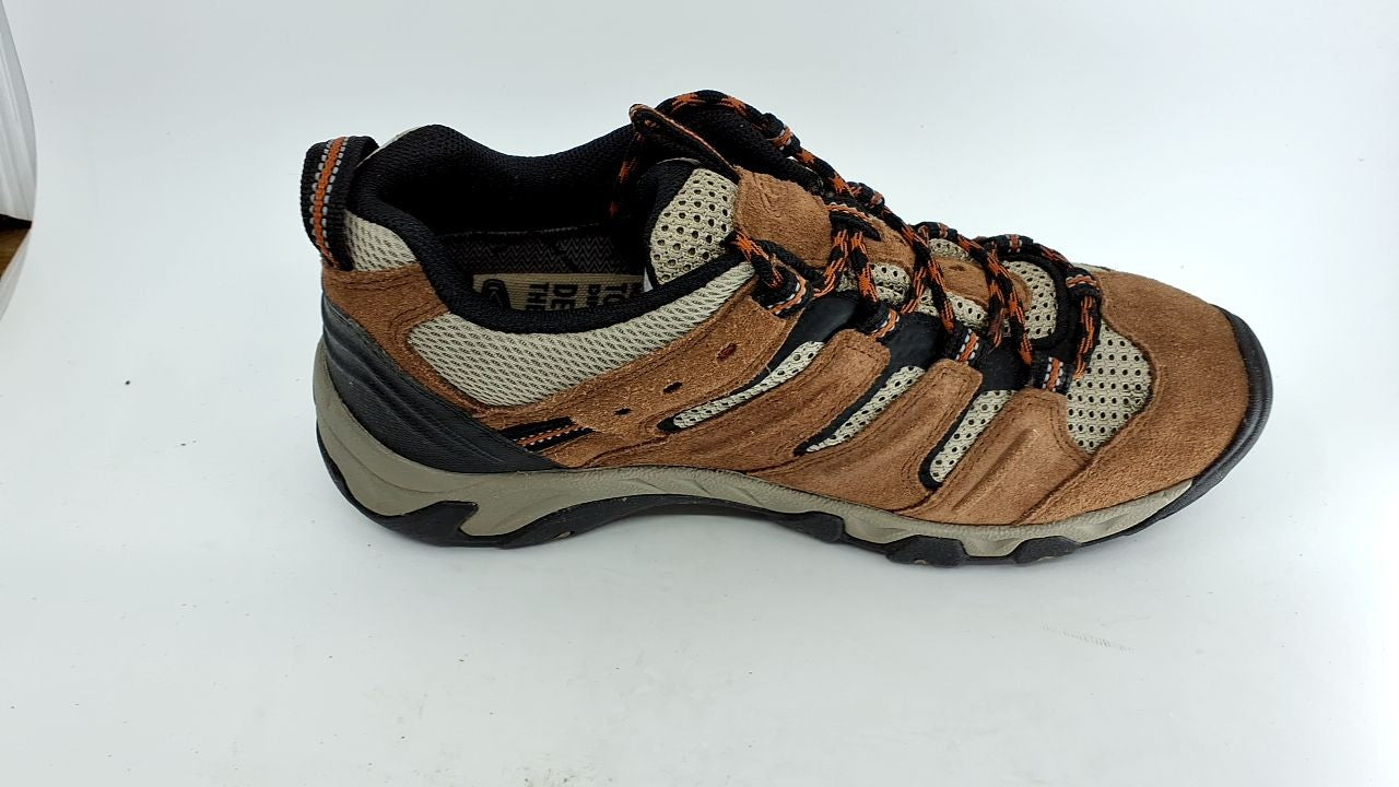 Men's Headout Waterproof Hiking Shoe  |  Bison/Fossil Orange - 8.5 / Regular