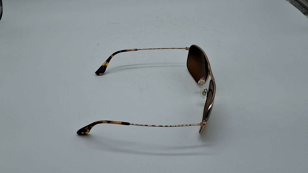 Maui Jim Wiki Wiki Polarized Aviator Sunglasses Gold/HCL Bronze Medium