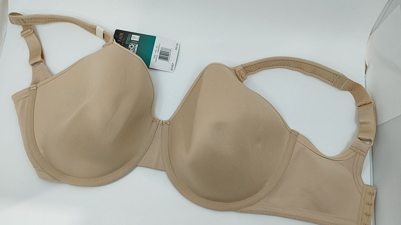 Beauty Back Smoothing Bra 34G Beige, Underwire, 4-Way Stretch Fabric