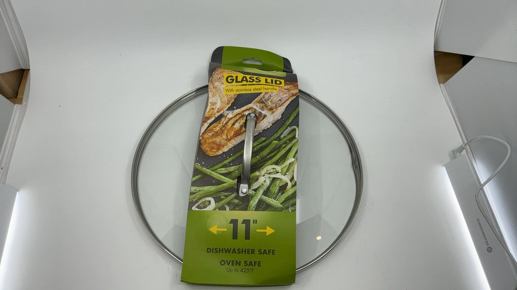 GreenPan Glass Lid with Stainless Steel Handle, 11"