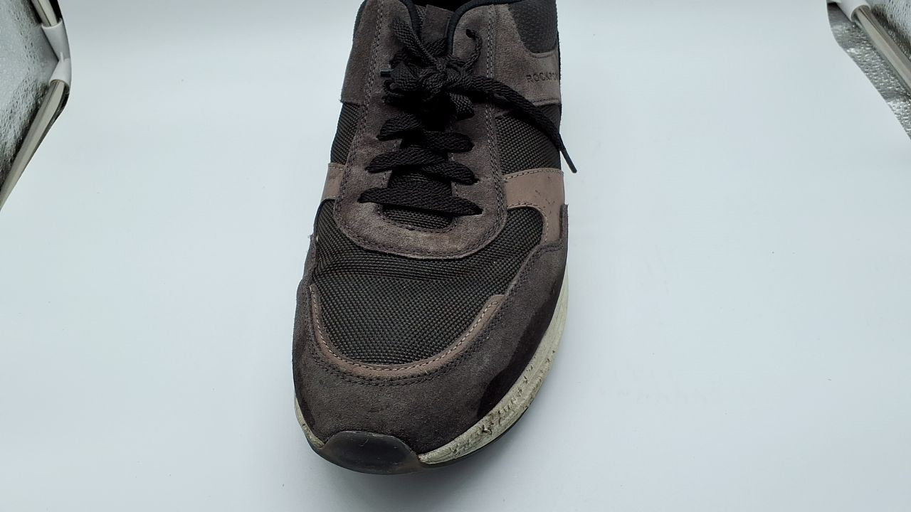 Rockport Men's DMX Corvin Sneaker, Dark Grey Multi, 14 Wide