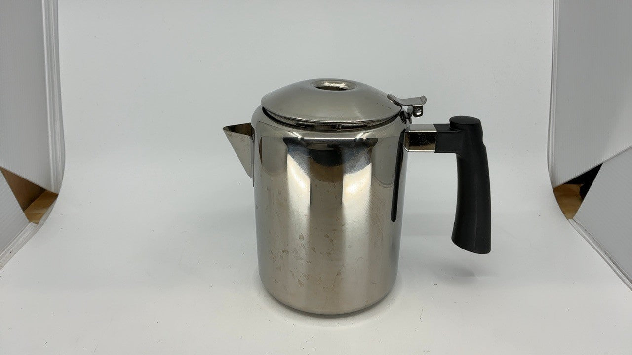 Cook N Home 8-Cup Stainless Steel Stovetop Coffee Percolator Pot Kettle, Tea