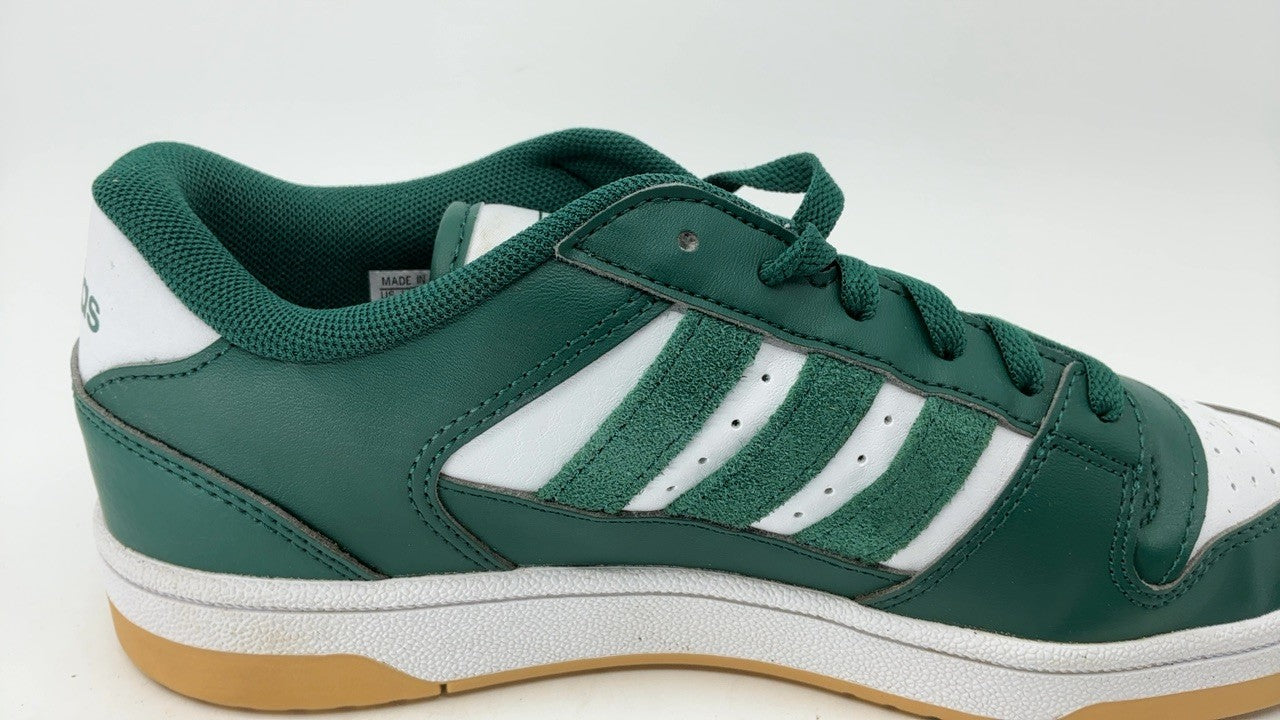 Adidas Unisex-Adult Break Start, White/Collegiate Green/Gum, 7