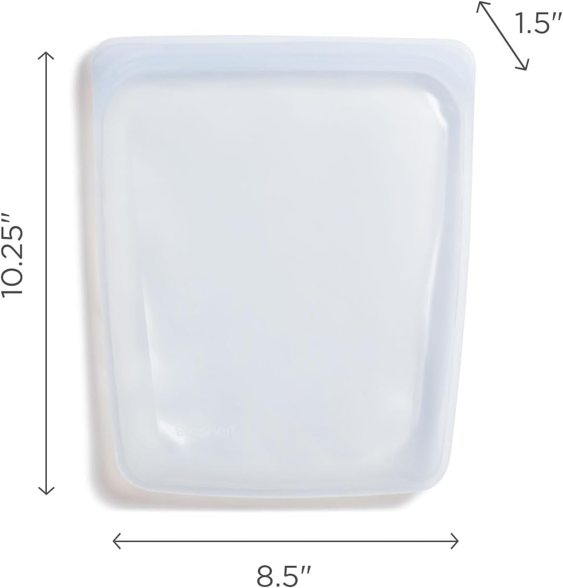 Stasher 64 Oz Silicone Food Storage Bag Microwave & Freezer Safe
