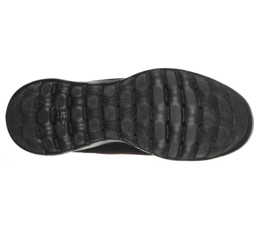 Skechers Women's Go Walk Joy-Ecstatic Sneaker, Black, 8.5 Wide